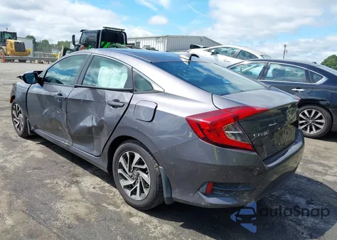 2018 Honda Civic Ex z USA, uszkodzony, nr VIN 2HGFC2F77JH502276